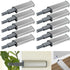 12PCS Magnetic Cabinet Door Drawer Push to Open Buffer Damper Catch Latch System