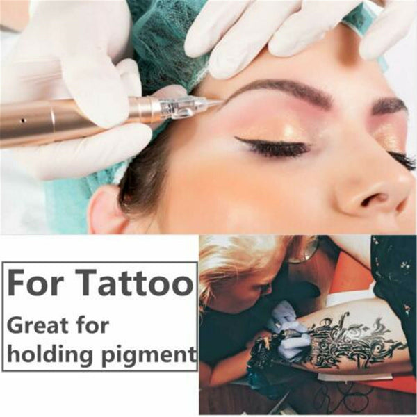 100-400X Holder Glue Ring Pallet Stand Eyelash Extension Tatto Pigment Disposabl