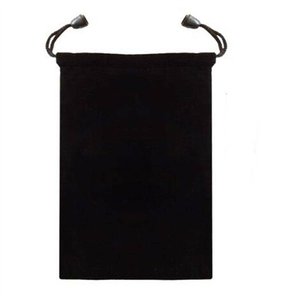 UP 300X Velvet Jewellery Gift Bag Wedding Favour Drawstring Pouch 10*14cm Black