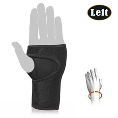 Steel Wrist Support Strain Brace Splint Carpal Tunnel Syndrome Sprain B