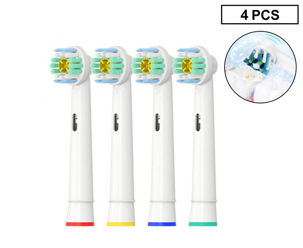 Toothbrush Heads Replacement DUAL CLEAN For Oral-B Electric Floss Flexi - Lets Party