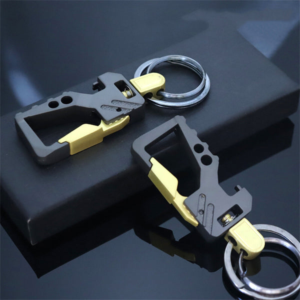 Metal Car Key Rings Alloy Chain Stylish Heavy Duty Keyring Keychain Holder Sydne