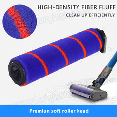 Vacuum Brush Head – Fluffy Roller for Dyson V7 V8 V10