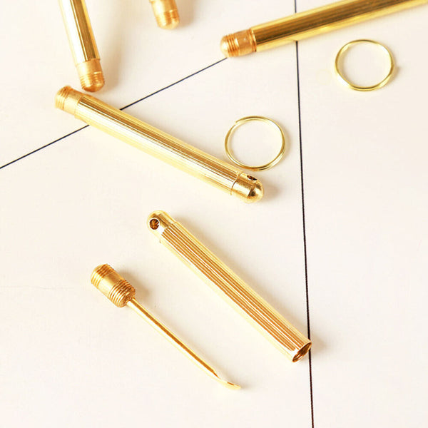 10x Mini Small Keyring EarPick Scoop Bump Spoon Portable Ear Wax Removal Tool AU