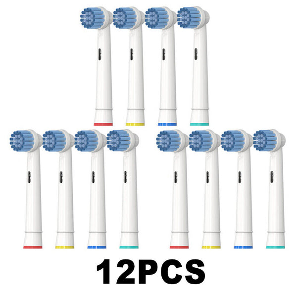 Toothbrush Heads Replacement DUAL CLEAN For Oral-B Electric Floss Flexi - Lets Party