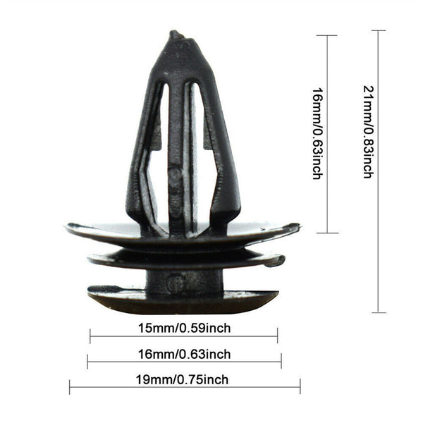 10x For MG ZS MG3 Rear Boot Load Cover Parcel Shelf String Cord Clips Retainer