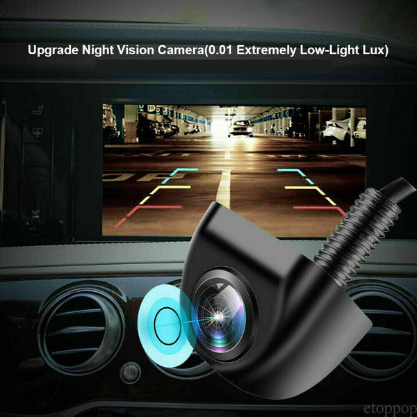 Waterproof HD 170° Car Reverse Backup Night Vision Camera Rear View Parking Cam