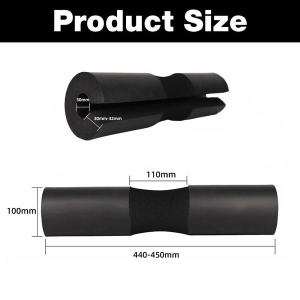 Squat Pad Barbell for Squats Lunges Hip Thrusts Neck Shoulder Protective Support