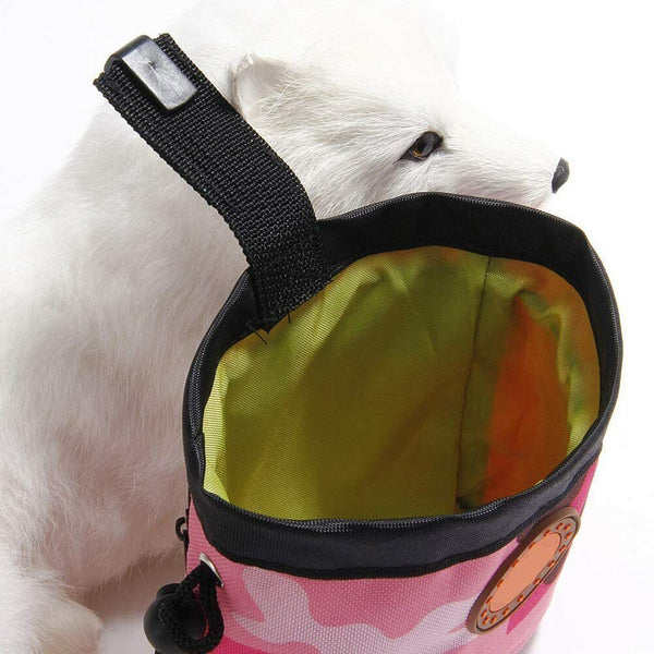 Pet Puppy Dog Obedience Training Treat Bag Feed Pouch Training Snack Waist Bag