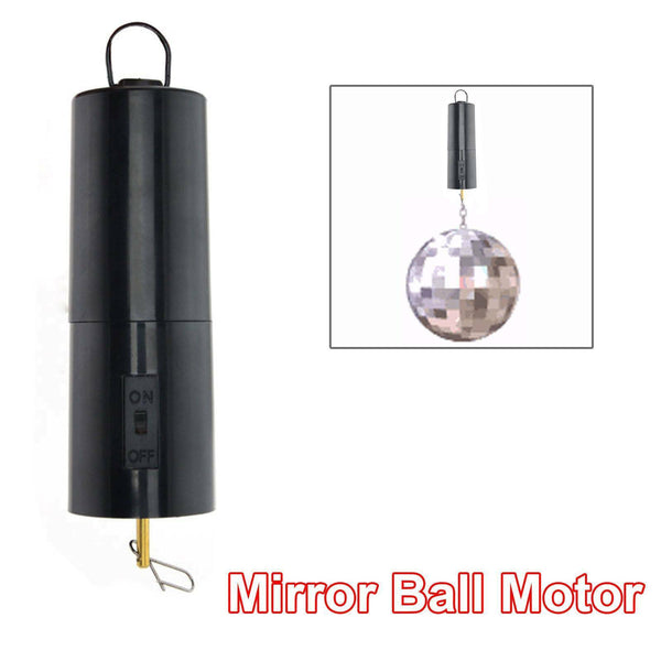 Mirror Ball Motor Spin Battery Operated Rotating Turning Disco Party Wedding AU