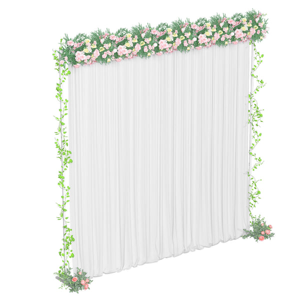 3x6M Square Wedding Arch Backdrop Sign Stand Party Flower Decoration Background