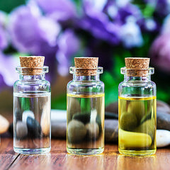 20/40/100x 7ml Glass Vials Container Bottles With Cork Top Mini Wish Bottle Jar