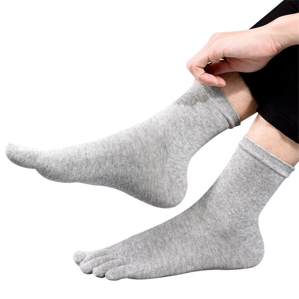 MENS toe socks Anti-Bacteria Blister Cotton Five Separated Fingers