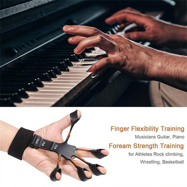 Finger Exerciser Strength Gripper Forearm Trainer Hand Grip Strengthener Therapy
