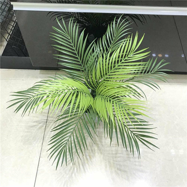 20X Artificial Plants Palm Hawaiian Luau Tropical Leaves Beach Party Wedding Dec