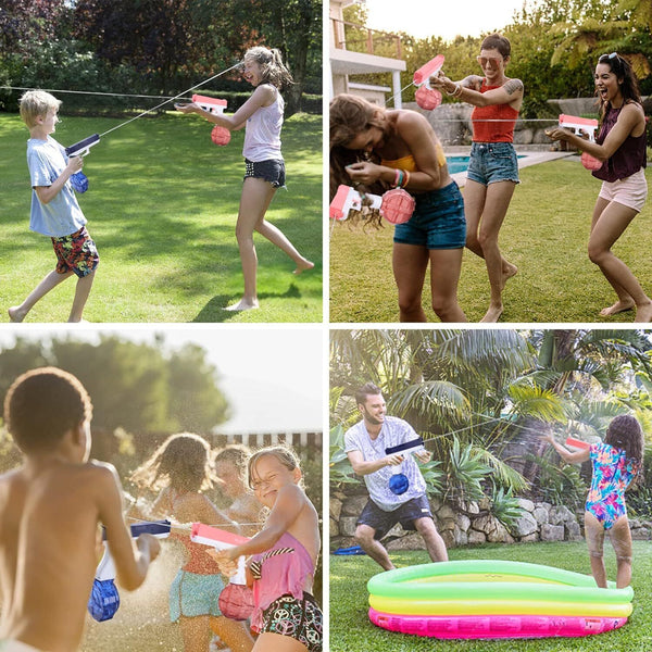 Electric Water Gun Squirt Blaster Adults Children Pool Beach Toy Summer Outdoor