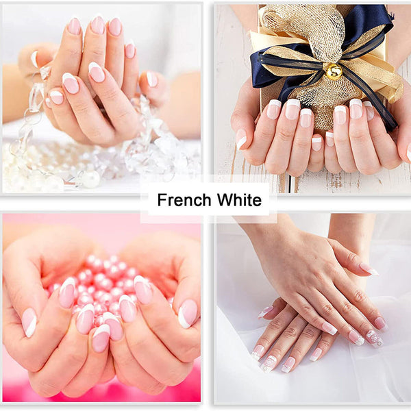 1-10 Sheets French Tip Nail Decoration Strip Stickers Stencil Guides Manicure AU