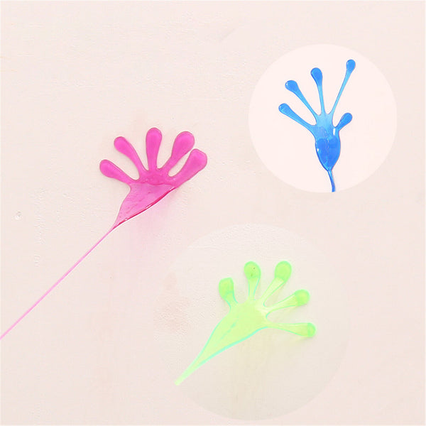 Sticky Hands Stretchy Jelly Kids Toy Party Novelty Gift Stock Filler