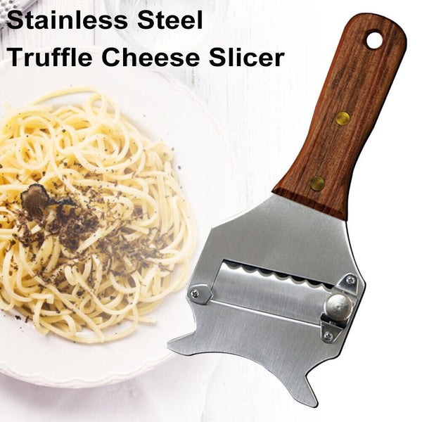 Stainless Steel Truffle Cheese Slicer Adjustable Wavy Blade Chocolate Shaver