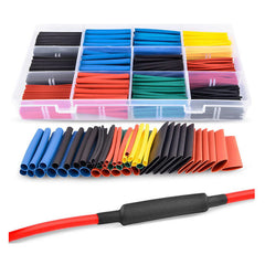 Heat Shrink Tubing 750pc – 2:1 Wire Wrap Sleeve Kit