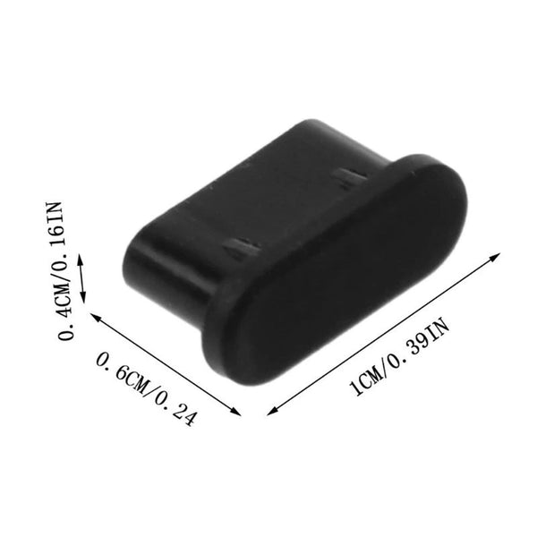 Silicone Type-C Dust Plug Phone USB C Charging Port Protector Charger Cover Caps