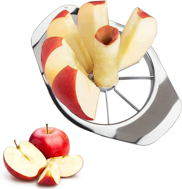 1PC Apple Fruit Corer Knife Slicer Divider Cutter Peeler Home Stainless Steel AU