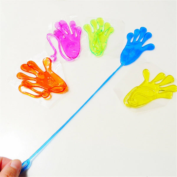 Sticky Hands Stretchy Jelly Kids Toy Party Novelty Gift Stock Filler