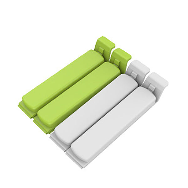 20-60PCS Plastic Sealing Bag Clip Sealer Clamp Kitchen Storage Food Snack Clips