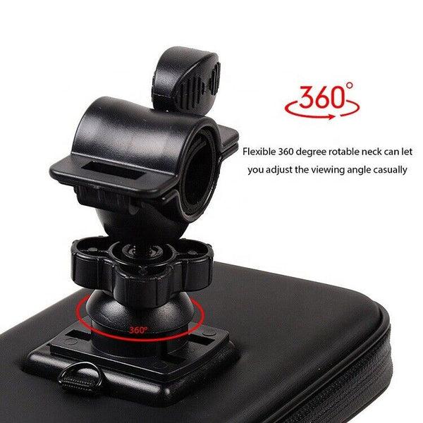 Waterproof Bicycle Bike Motorcycle Handlebar Mount Holder Case For Mobile Phone