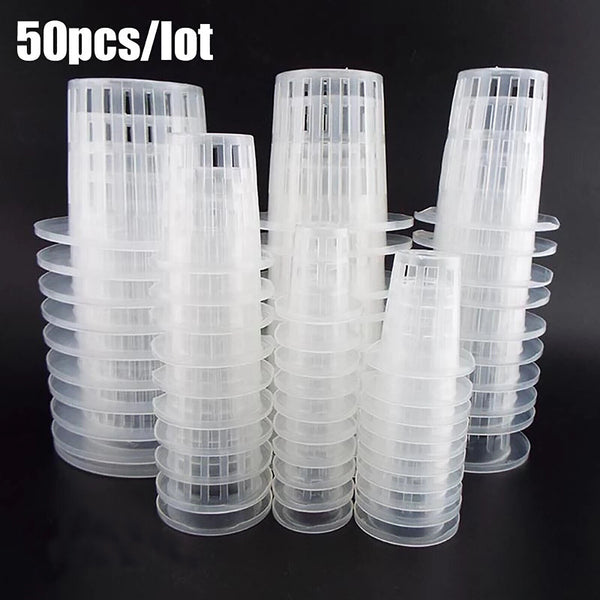 UP 100 Mesh Pot Basket Plant Grow Net Cup Aeroponic Hydroponics Aquaponic Basket