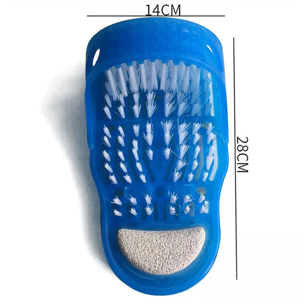 1PC Foot Gift Shower Feet Cleaner Scrubber Bath Brush Bristle Massager non-slip