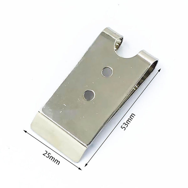 Metal Waist Belt Buckles Holster Sheath Clip Clasp Pocket Wallet Key Hook