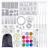 94X DIY Jewelry Mould Handmade Crystal Glue Making Set Resin Silicone Mold Kit