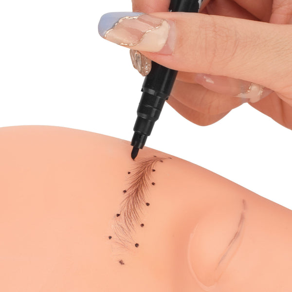 20PCS Dual-Tip Tattoo Skin Marker Piercing Marking Pen Scribe Tool Supply AU