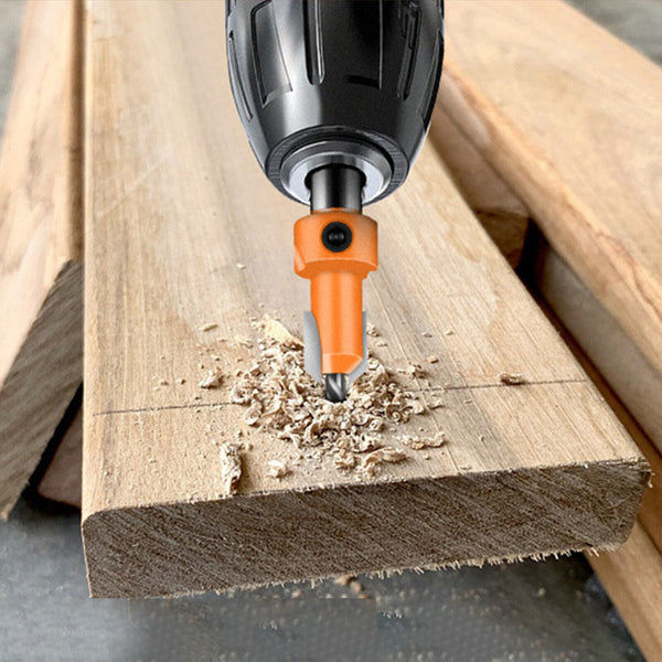 8/10mm Hexagon Shank Countersink Drill Bit Woodworking Screw Wood Hole Drill Bit