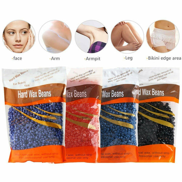 Hard Wax Beans Brazilian Waxing Beads Peel Off Depilatory Bikini Hair Removal AU