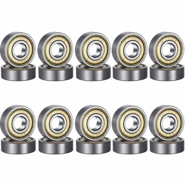 608ZZ Ball Bearings ABEC-5 Rated for Skateboard 3D Printer RepRap Wheels 10-50X