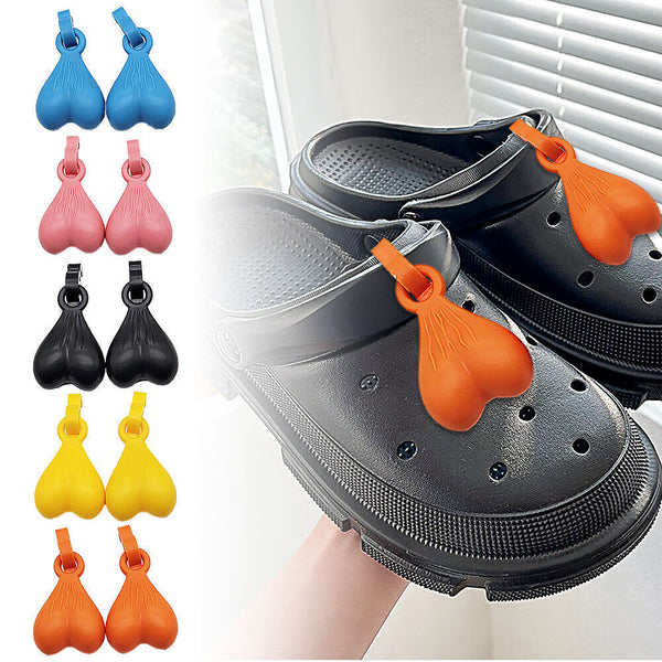 1pair Nuts Balls Distinctive Accessories Shoe Charms Clip for Croc Decor Charms