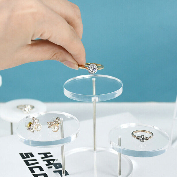 3 Layers Jewellery Display Stand Holder Necklace Rack Display Stand Organisers