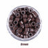 Hair Extension Micro Rings Beads 200-400x Silicone Lined MicroBead 5 x 3mm Links