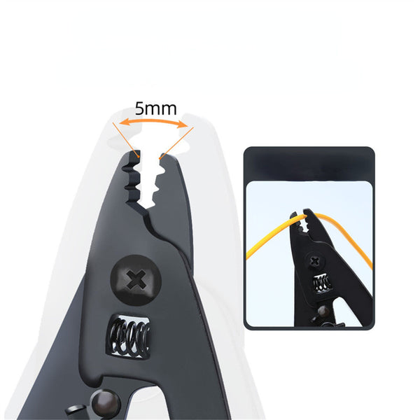 4Styles Wire Stripper Pliers Multifunctional Electric Cable Stripper Crimper AU