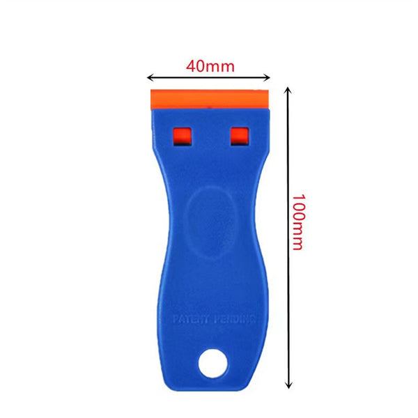 2X Sticker Scraper + 100 Plastic Razor Blade Good Grip Vinyl Wrap Remove Tool AU