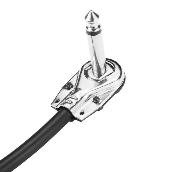 15CM Low Noise Guitar Effect Pedal Board Patch Cable Cord With Right Angle Plug