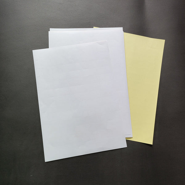 1300pcs Self Adhesive Labels Stickers White Blank School Office Tag 20 Sheets AU
