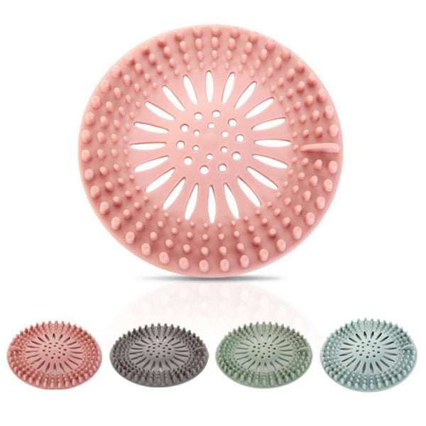 2x New Bathroom Drain Hair Catcher Bath Stopper Sink Strainer Filter Shower Cove