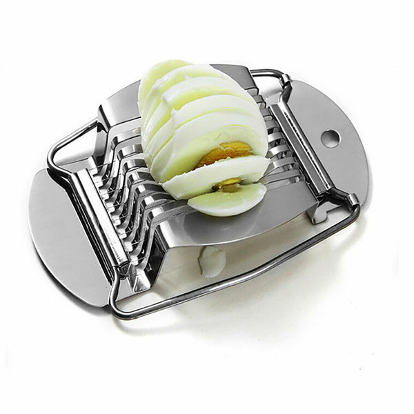 Stainless Steel Boiled Egg Slicer Cutter Mushroom Tomato Ham Kitchen Chopper