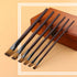 6/12X Art Painting Brushes Set Nylon Acrylic Oil Watercolor Artist Paint Brush