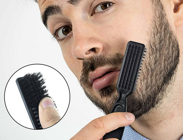 Hair Beard Filler Pen With Beard Brush Beard Camouflage Hair Grower Beard Fr Men - Lets Party