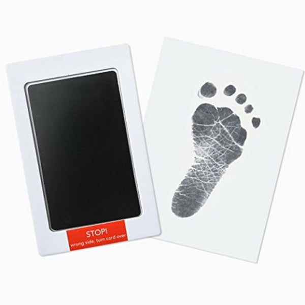 2PCS Baby Paw Print Pad Foot Photo Frame Touch Ink Pad Baby Items Souvenir Gift