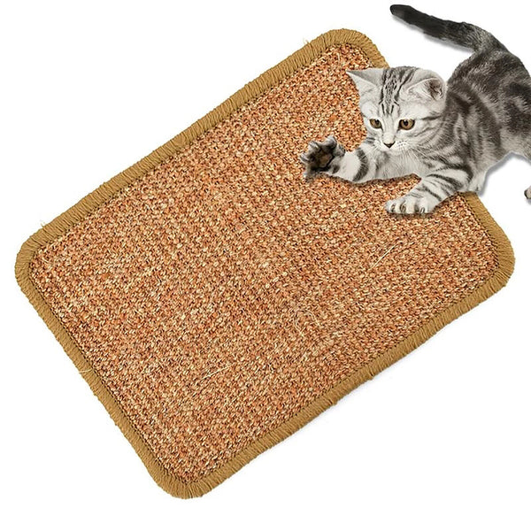 UP 10XSisal Cat Scratcher Board Scratching Mat for Climbing Tree Pad Cooling Mat